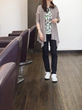 「Jayro（ジャイロ）のアイテム（ジャケット/アウター）」を使った、⍟⑅yasuko⋆*･✠さん（レディース・149cm）の春コーディネート