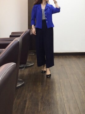 「FIND（ファインド）のアイテム」を使った、⍟⑅yasuko⋆*･✠さん（レディース・149cm）の春コーディネート