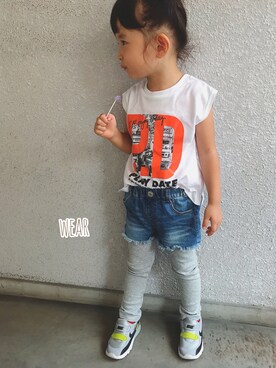 suuᙏ̤̫reyさん(キッズ・100cm)の夏コーディネート