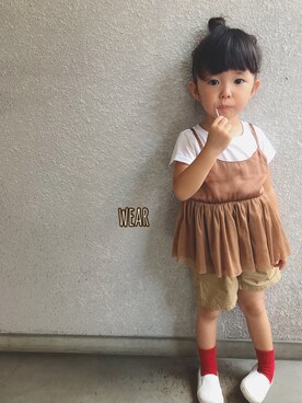 suuᙏ̤̫reyさん(キッズ・100cm)の夏コーディネート