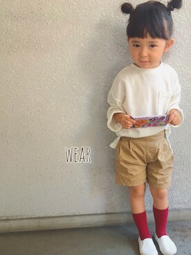 suuᙏ̤̫reyさん（キッズ・100cm）の秋コーディネート