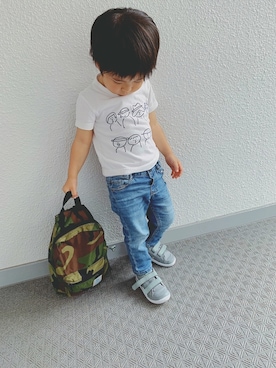 suuᙏ̤̫reyさん（キッズ・104cm）の夏コーディネート