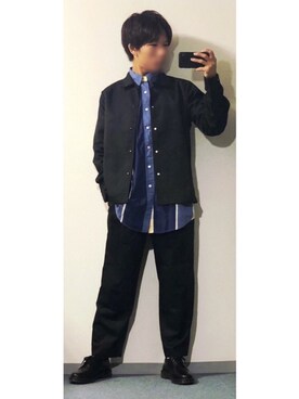「DOOPZ（ドープス）のアイテム（ジャケット/アウター）」を使った、［Jiden］さん（メンズ・173cm）の秋コーディネート
