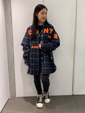 ヤマダサオリさん(レディース・160cm)の秋コーディネート