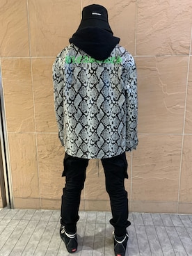 「L.H.P（エルエイチピー）のアイテム（帽子）」を使った、ヤマダサオリさん（レディース・160cm）の春コーディネート