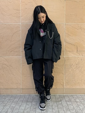 ヤマダサオリさん（レディース・160cm）の春コーディネート