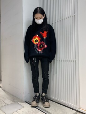 「soe（ソーイ）のアイテム」を使った、ヤマダサオリさん（レディース・160cm）の秋コーディネート