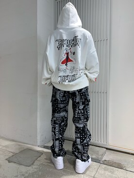 「Chica（チカ）のアイテム」を使った、ヤマダサオリさん（レディース・160cm）の冬コーディネート
