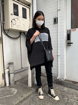 「L.H.P Private Brand（エルエイチピープライベートブランド）のアイテム」を使った、ヤマダサオリさん（レディース・160cm）の夏コーディネート