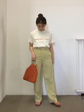 關（seki）さん（レディース・153cm）の春コーディネート