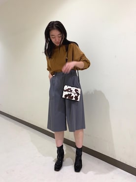 關（seki）さん（レディース・153cm）の秋コーディネート