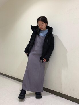「DESCENTE ALLTERRAIN（デサント　オルテライン）のアイテム（ジャケット/アウター）」を使った、關（seki）さん（レディース・153cm）の秋コーディネート