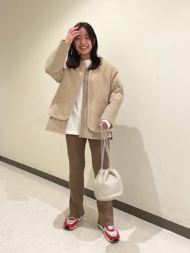 關（seki）さん（レディース・153cm）の冬コーディネート