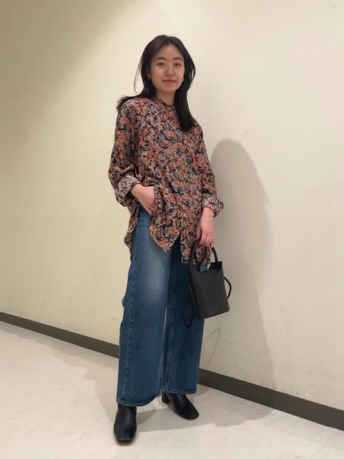 ビューティ ユース ユナイテッドアローズ 町田店關 紗也加さんのデニムパンツを使ったコーディネート Zozotown ビューティ ユース ユナイテッドアローズ 町田店關 紗也加さんのデニムパンツを使ったコーディネート Zozotown