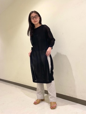 「ベーシック/トラッド」｜關（seki）さん（レディース・153cm）の春コーディネート