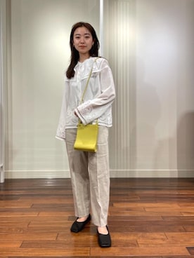 「LILIYS（リリィズ）のアイテム」を使った、關（seki）さん（レディース・153cm）の春コーディネート