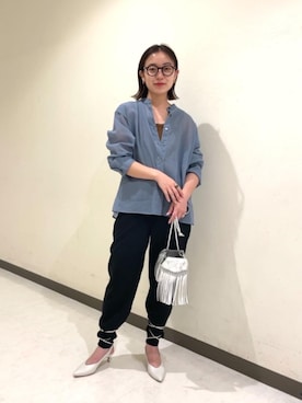 「ARRUM（アールム）のアイテム」を使った、關（seki）さん（レディース・153cm）の夏コーディネート