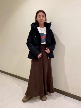「DESCENTE ALLTERRAIN（デサント　オルテライン）のアイテム（ジャケット/アウター）」を使った、關（seki）さん（レディース・153cm）の秋コーディネート