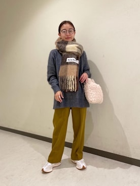關（seki）さん（レディース・153cm）の秋コーディネート