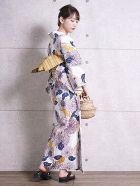 utataneスタッフさん（レディース・160cm）の夏コーディネート