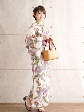 utataneスタッフさん（レディース・160cm）の夏コーディネート