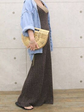 utataneスタッフさん（レディース・160cm）の夏コーディネート