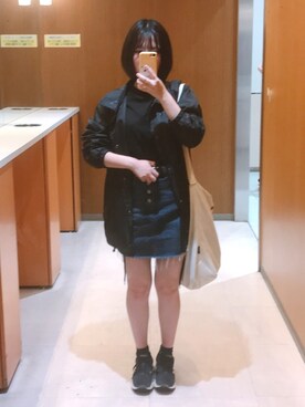 デニムスカートを使った Jkコーデ の人気ファッションコーディネート Wear