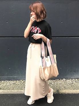 manaさん（レディース・153cm）の夏コーディネート