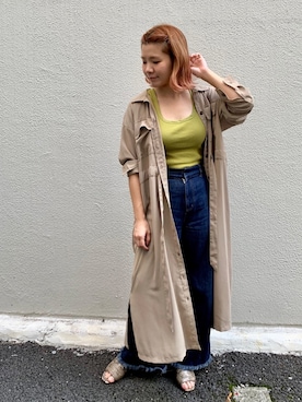 manaさん（レディース・153cm）の夏コーディネート