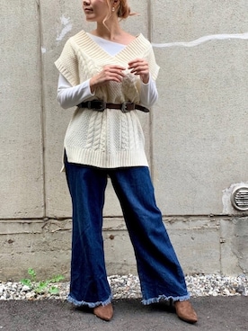 manaさん（レディース・153cm）の秋コーディネート