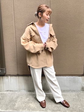 manaさん（レディース・153cm）の秋コーディネート