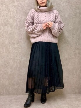 manaさん(レディース・153cm)の秋コーディネート