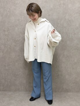 manaさん（レディース・153cm）の秋コーディネート