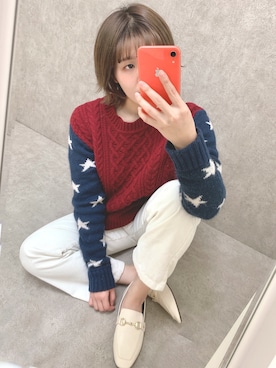 manaさん（レディース・153cm）の冬コーディネート