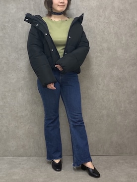 manaさん（レディース・153cm）の冬コーディネート