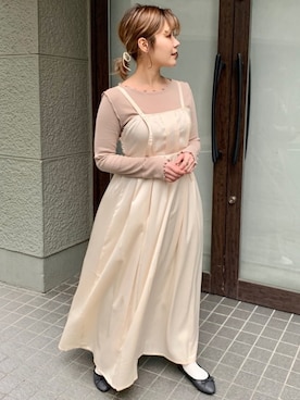 manaさん（レディース・153cm）の春コーディネート