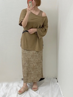 manaさん（レディース・153cm）の夏コーディネート