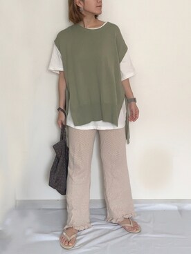 manaさん（レディース・153cm）の夏コーディネート