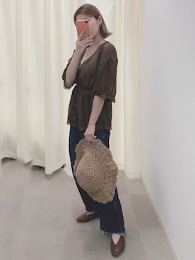 manaさん（レディース・153cm）の夏コーディネート