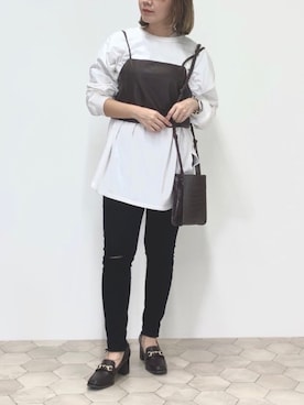 manaさん（レディース・153cm）の秋コーディネート