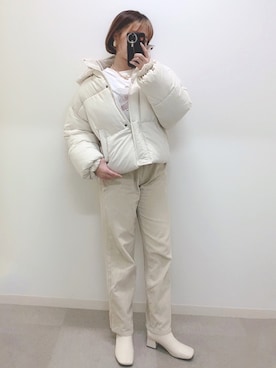 manaさん（レディース・153cm）の冬コーディネート