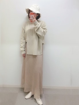 manaさん(レディース・153cm)の冬コーディネート