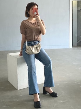 manaさん(レディース・153cm)の春コーディネート