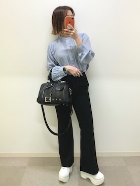 manaさん（レディース・153cm）の春コーディネート