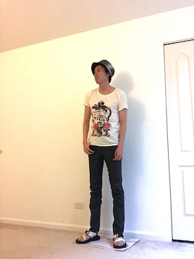 「BacketHat」｜Leoさん（メンズ・175cm）の夏コーディネート