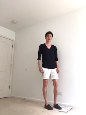 「DSQUARED2（ディースクエアード）のアイテム（その他パンツ）」を使った、Leoさん（メンズ・175cm）の夏コーディネート