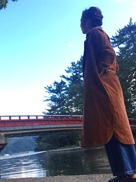 「DOLCEのアイテム」を使った、kennyさん（レディース・165cm）の秋コーディネート