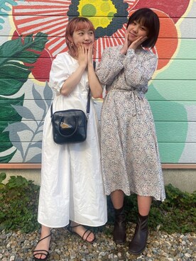 カフェ店長aoiさん（レディース・147cm）の夏コーディネート