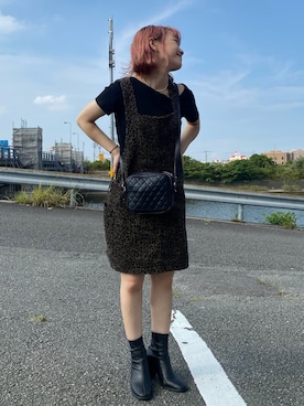 カフェ店長aoiさん（レディース・147cm）の秋コーディネート