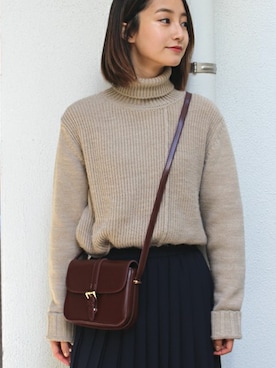 「TONE SELECT GOODS（トーンセレクトグッズ）のアイテム」を使った、tone1112さん（レディース・160cm）の冬コーディネート